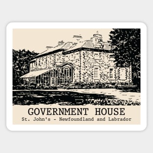 Government House - St. John's NL Magnet